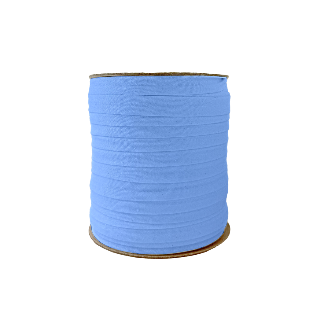 chalet 1/2" single fold bias tape on a spool from Heit's Wholesale bulk sewing supply company