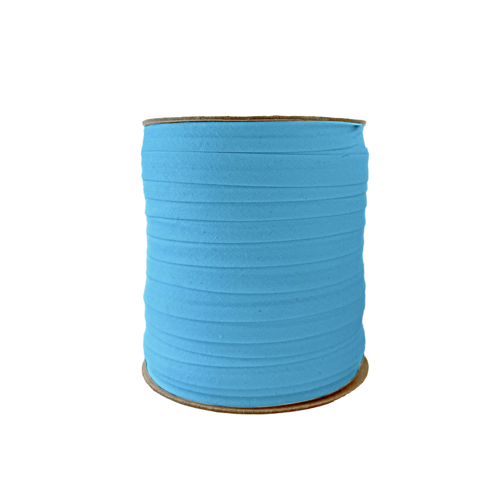 miami 1/2" single fold bias tape on a spool from Heit's Wholesale bulk sewing supply company