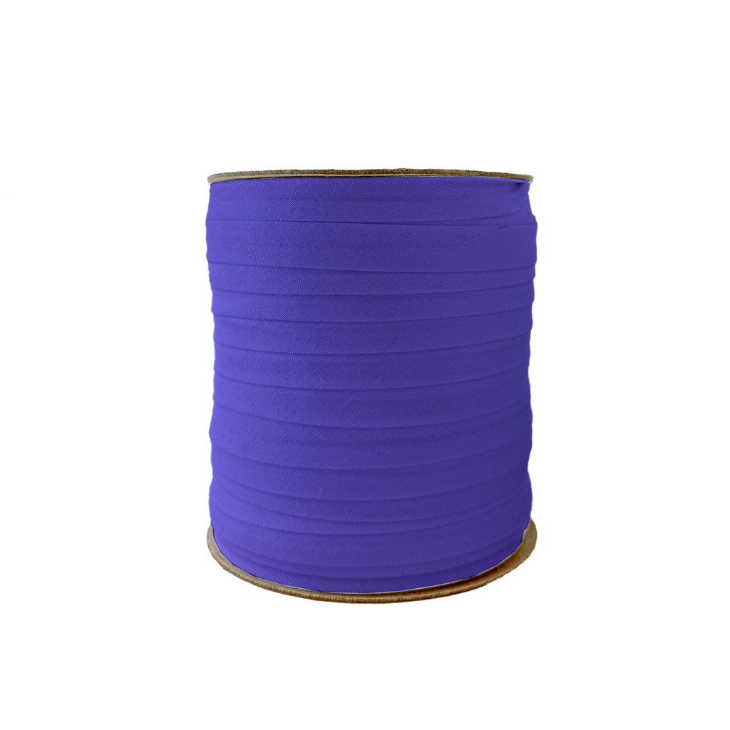 regal royal 1/2" single fold bias tape on a spool from Heit's Wholesale bulk sewing supply company