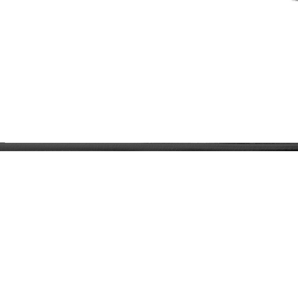 black 1/8" black tubular elastic on a spool from Heit's Wholesale bulk sewing supply company
