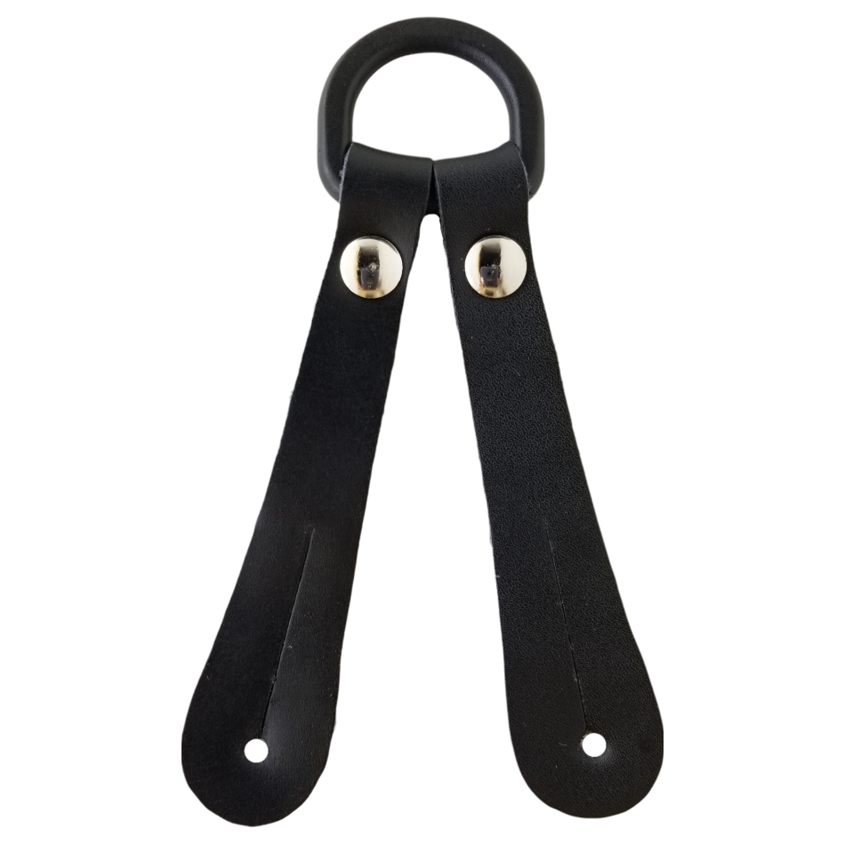 black 3/4" narrow button ends from Heit's Wholesale bulk sewing supplies 