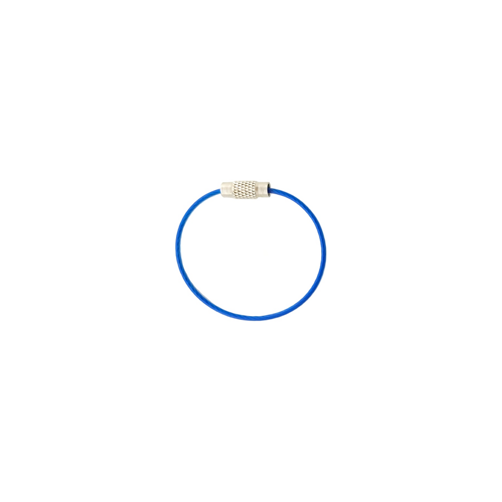 1+1/2" wire rope key ring from Heit's Wholesale bulk sewing supply company