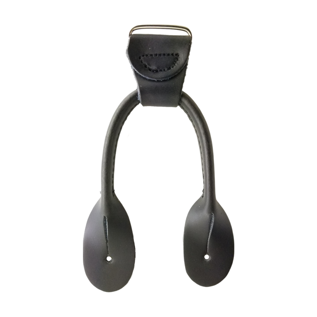 black 1" double button ends from Heit's Wholesale bulk sewing supply company