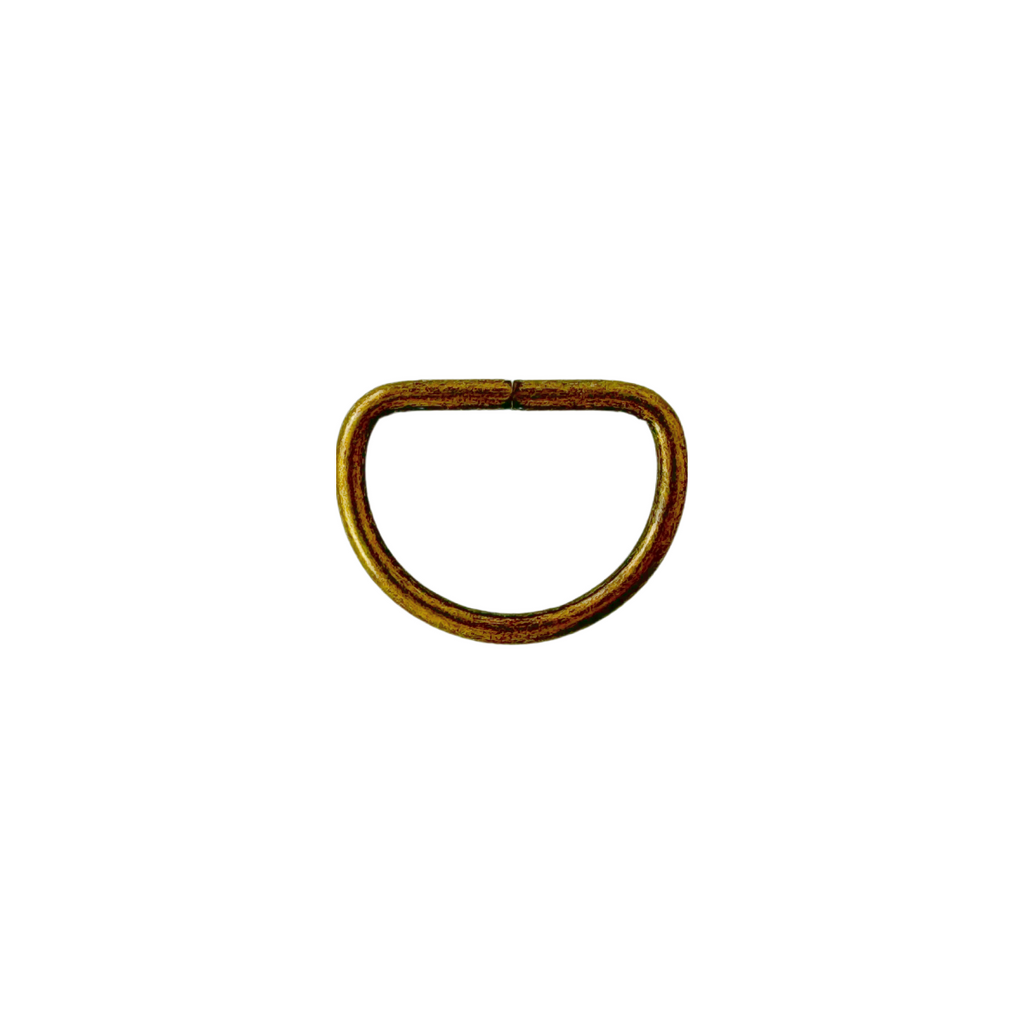 bronze 1 inch metal d rings from Heit's Wholesale bulk sewing supply company