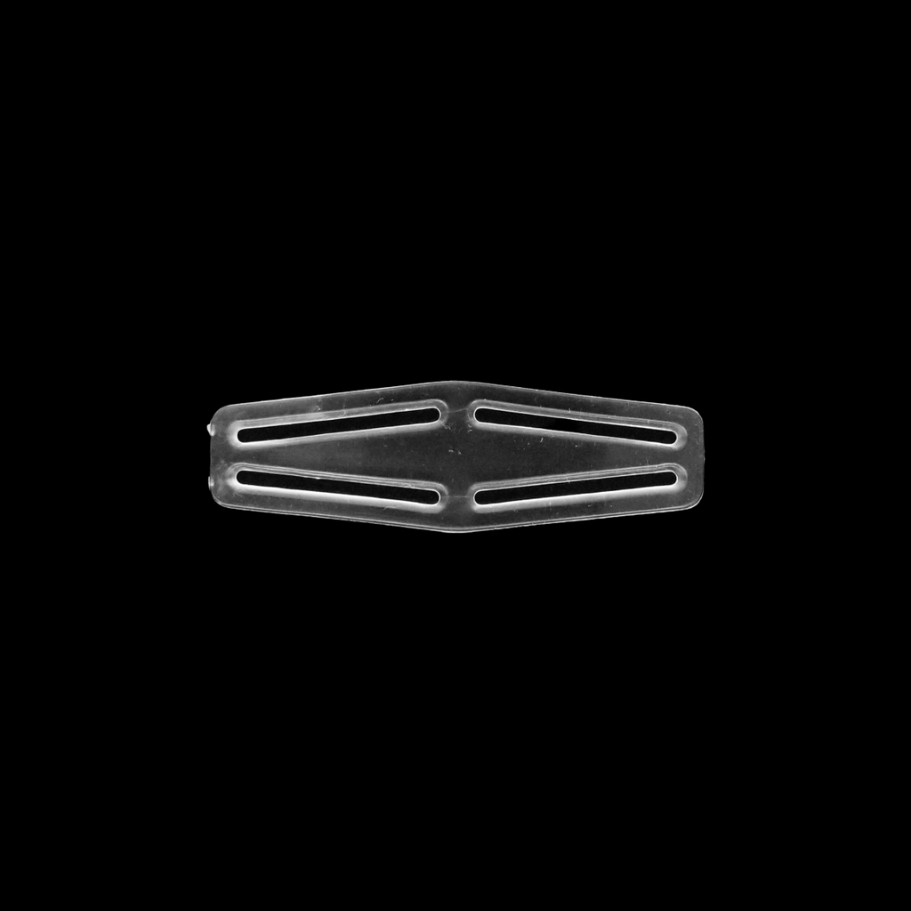 clear 1" plastic back pieces from Heit's Wholesale bulk sewing supply company