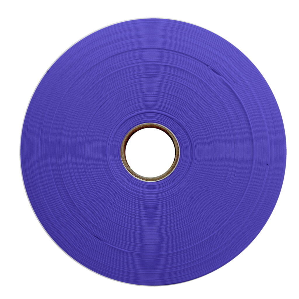 regal royal blue 1" no gap single fold bias tape on a roll from Heit's Wholesale bulk sewing supply company