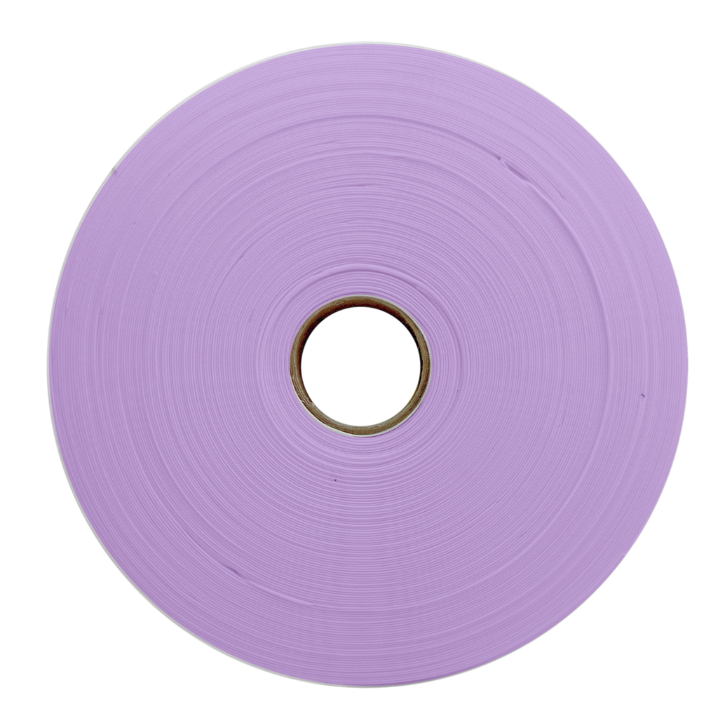 violet 1" no gap single fold bias tape on a roll from Heit's Wholesale bulk sewing supply company