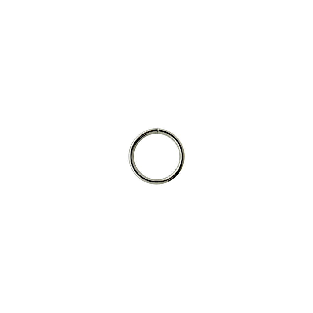 silver 1" metal o-ring from Heit's Wholesale bulk sewing supply company