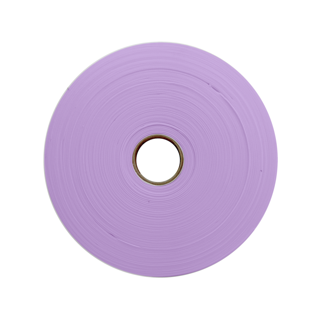 violet 1" double fold bias tape on a roll from Heit's Wholesale bulk sewing supply company