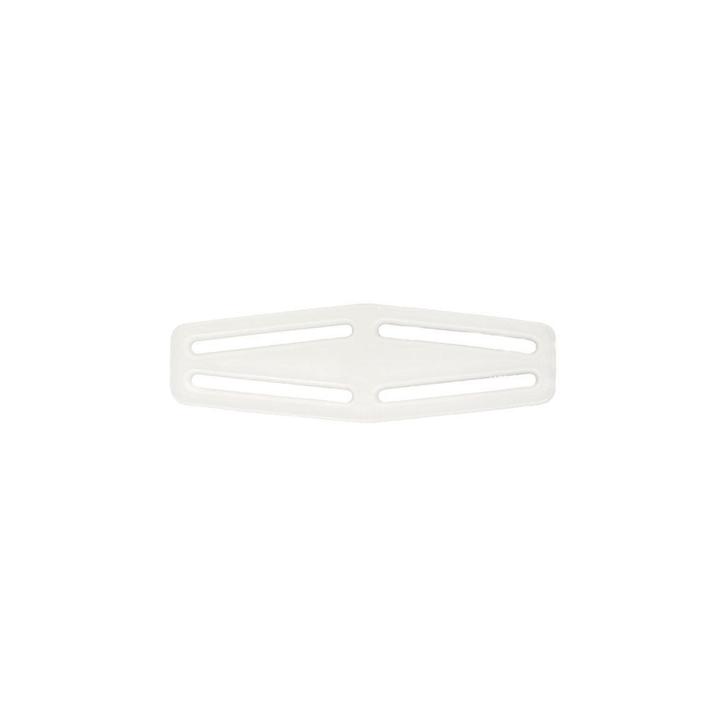 white 1" plastic back pieces from Heit's Wholesale bulk sewing supply company