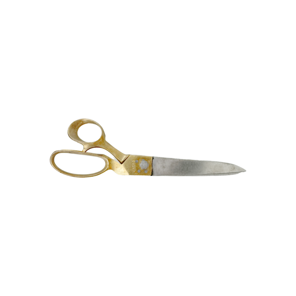 gold and silver 10-inch scissors from Heit's Wholesale bulk sewing supply company