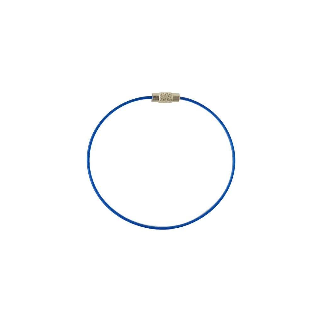 2+1/2" wire rope key rings from Heit's Wholesale bulk sewing supply company