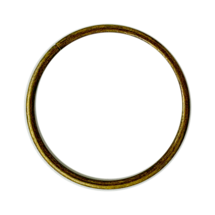 enlarged bronze 2 inch metal o rings from Heit's Wholesale bulk sewing supply company