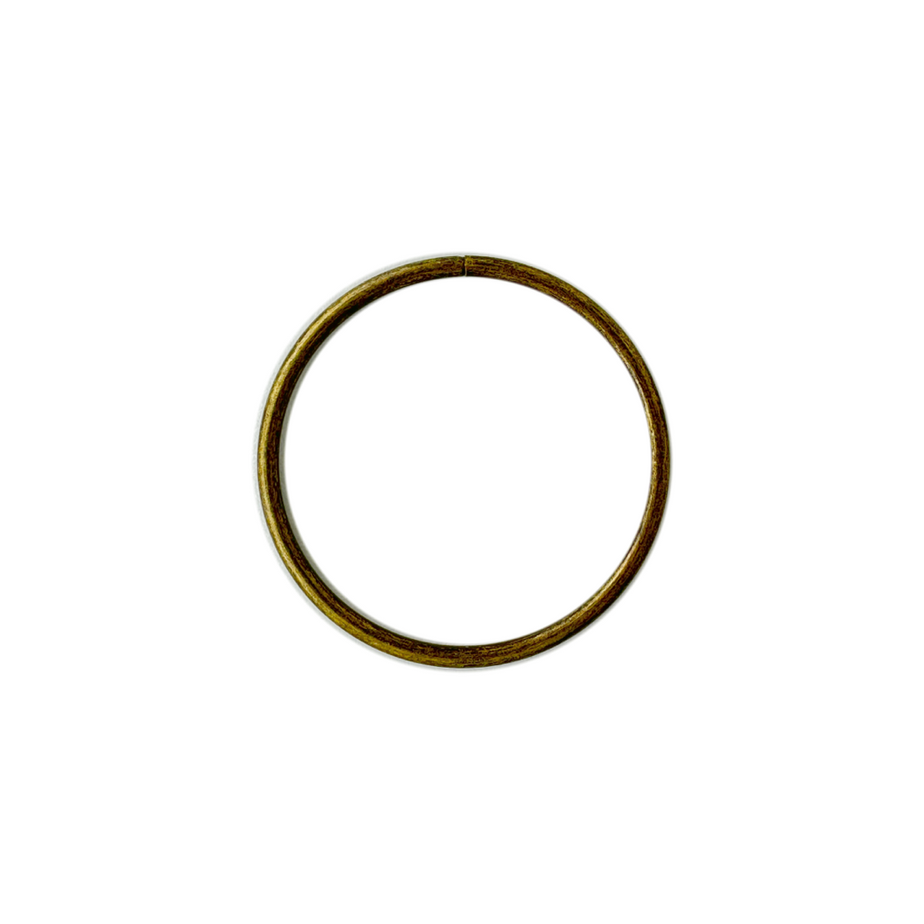 bronze 2 inch metal o rings from Heit's Wholesale bulk sewing supply company