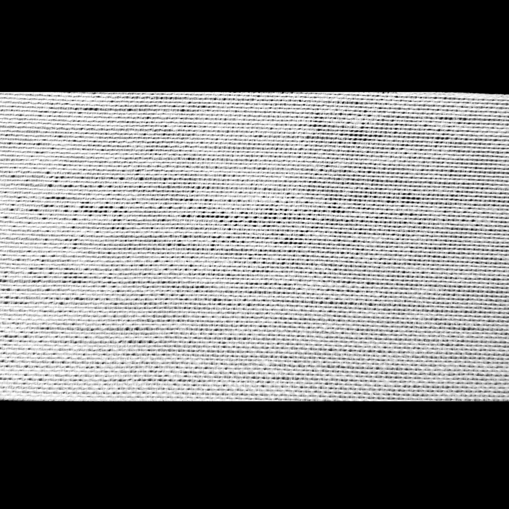 close up of the white 2" non roll waistband belt stiffener on a spool from Heit's Wholesale bulk sewing supply company