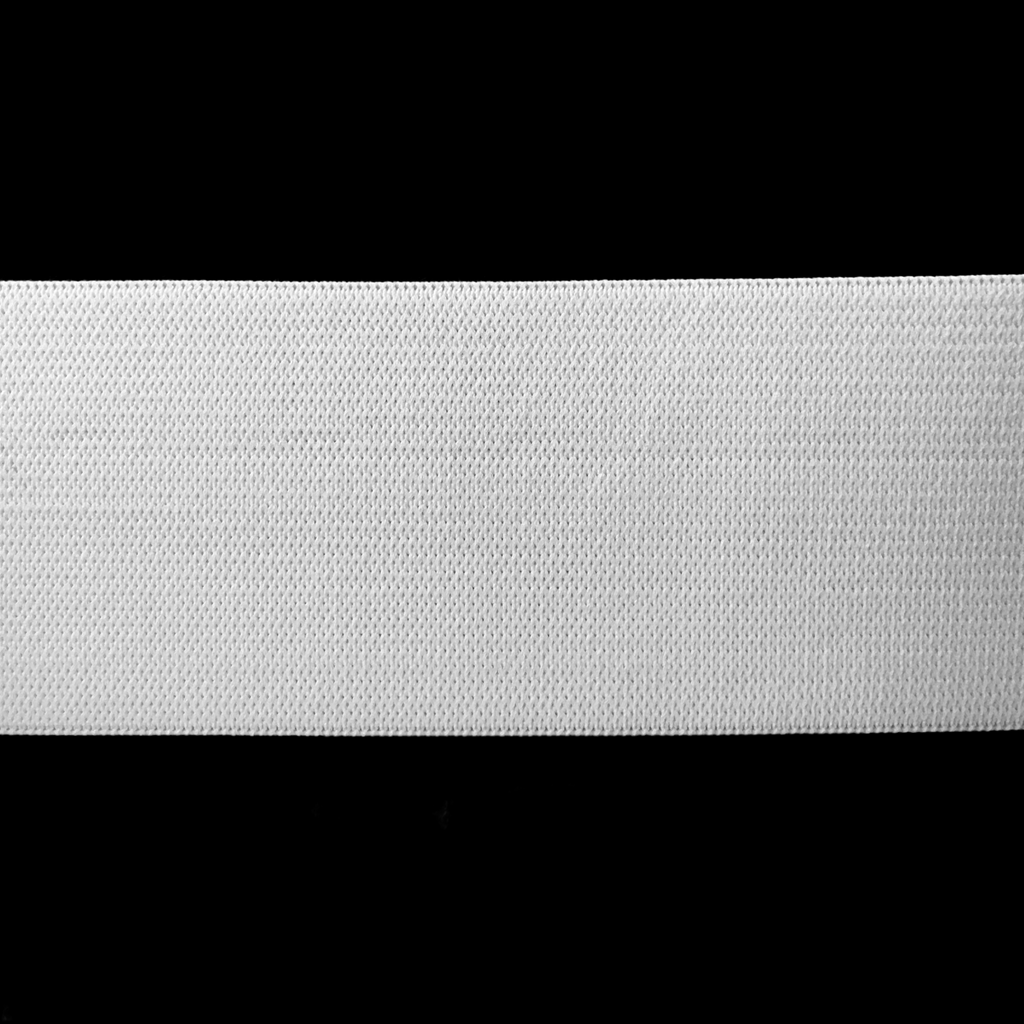 white 2" knit elastic on a spool from Heit's Wholesale bulk sewing supply company