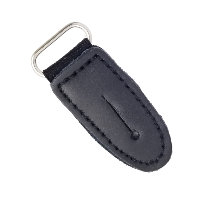 black 3/4" button tabs with oval rings from Heit's Wholesale bulk sewing supply company