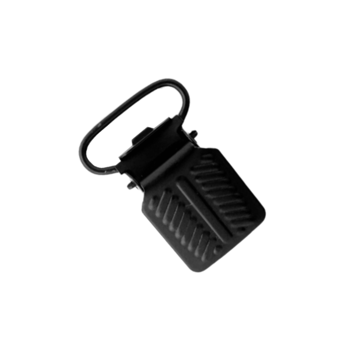 black 3/4" herringbone clip from Heit's Wholesale bulk sewing supply company