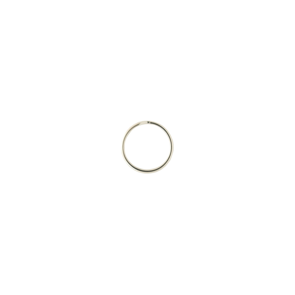 3/4" silver finish book ring from Heit's Wholesale bulk sewing supply company