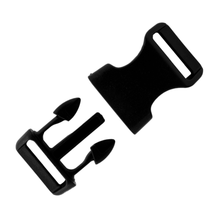 enlarged 3/4" side squeeze strap buckles from Heit's Wholesale bulk sewing supply company