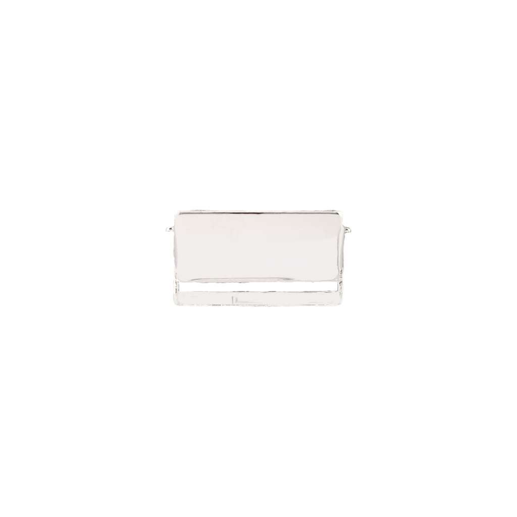 silver 3/4" metal adjusters for suspenders from Heit's Wholesale bulk sewing supply company