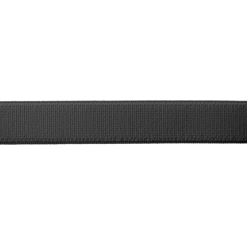 dark gray 3/4" suspender elastic from Heit's Wholesale bulk sewing supply company