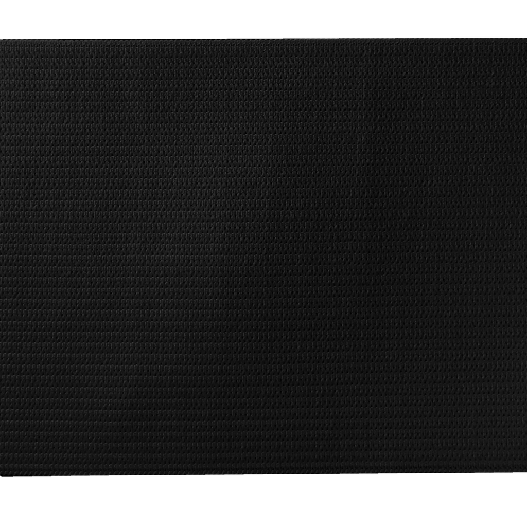 black 3" knit elastic on a spool from Heit's Wholesale bulk sewing supply company