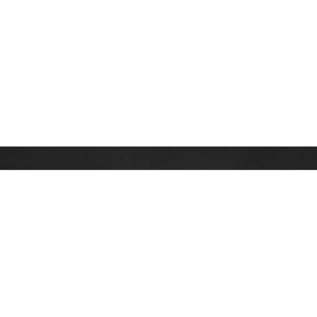 black 5/8" nylon double plush elastic on a spool from Heit's Wholesale bulk sewing supply company