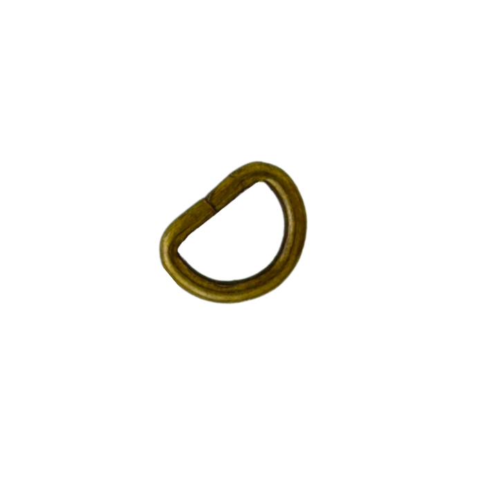 enlarged bronze 5/8" metal d rings from Heit's Wholesale bulk sewing supply company