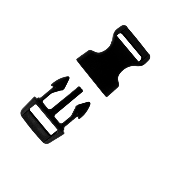 enlarged 5/8" side squeeze strap buckles from Heit's Wholesale bulk sewing supply company