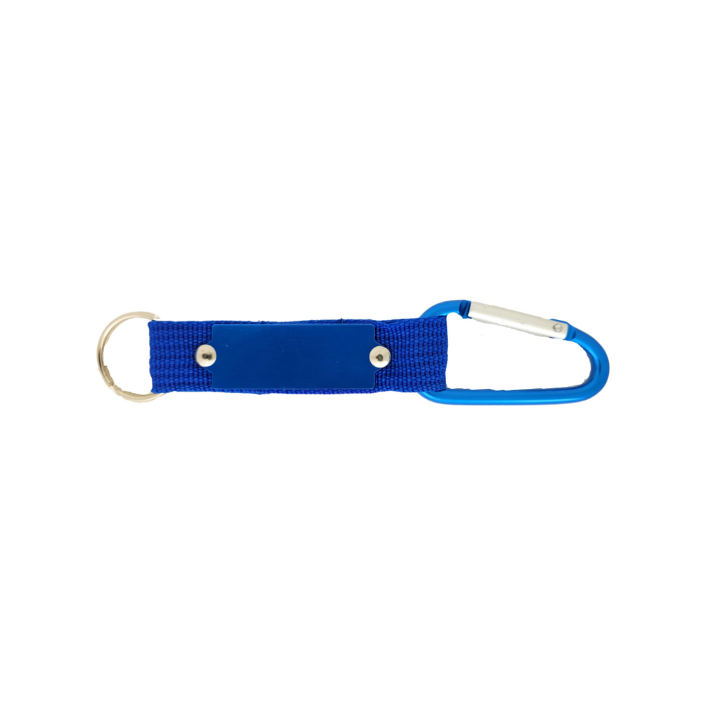 5+1/2" dark blue carabiner from Heit's Wholesale bulk sewing supply company