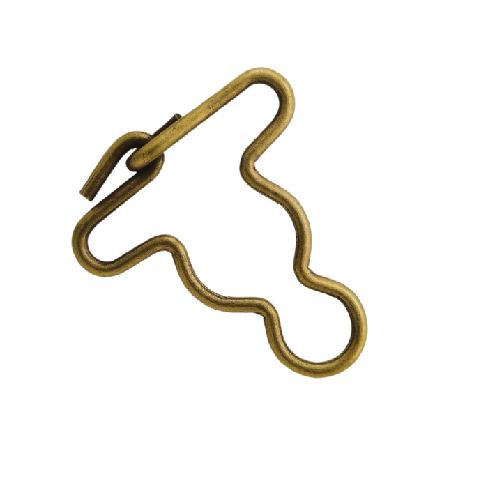 antique bronze child sized overall clips from Heit's Wholesale bulk sewing supply company