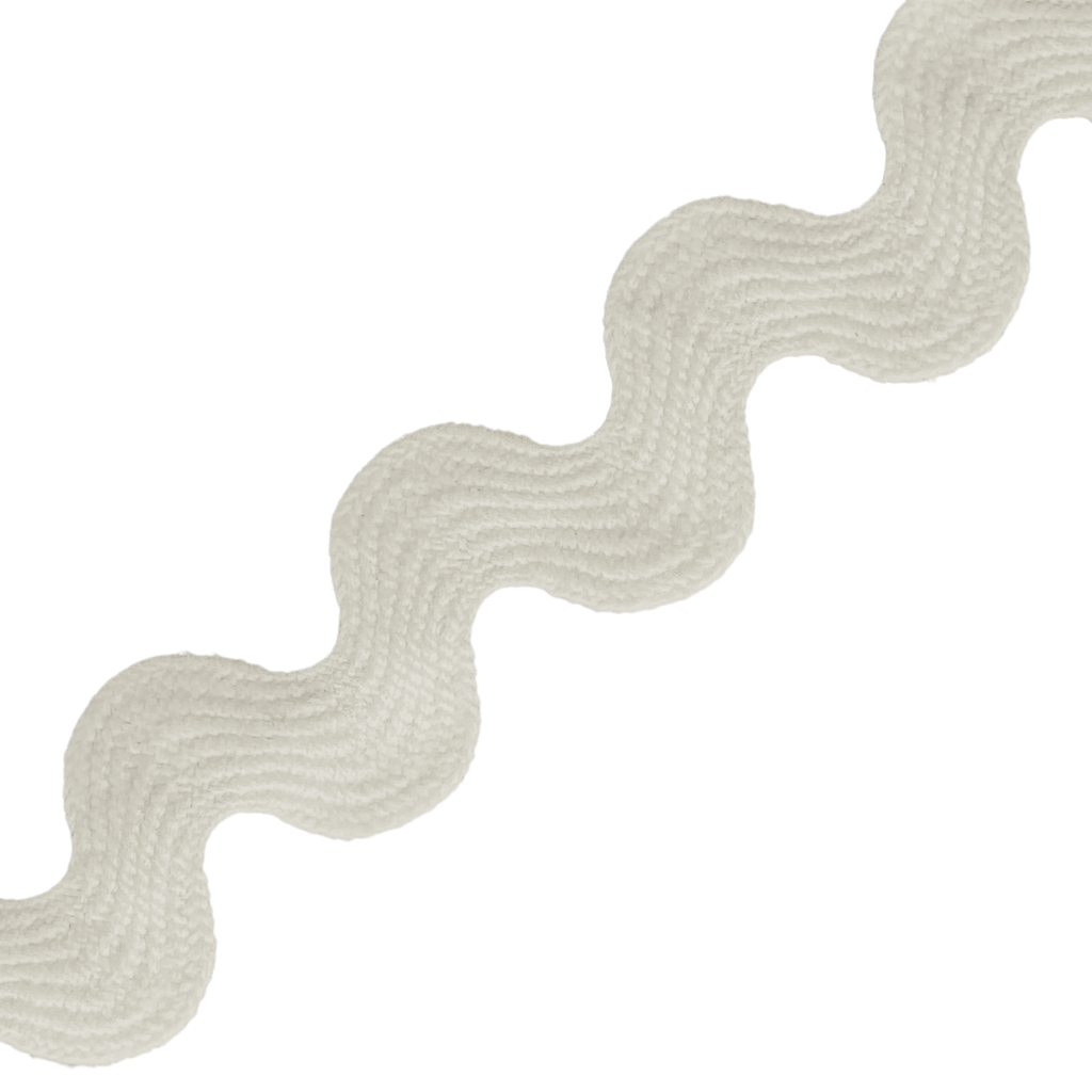 antique white 11/16" polyester ric rac from Heit's Wholesale bulk sewing supply company