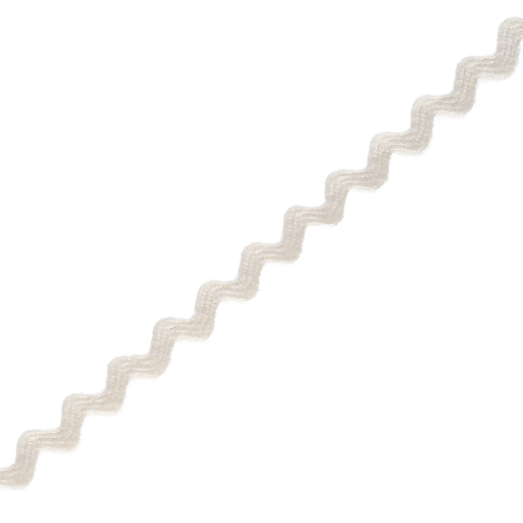 antique white 11/64" polyester ric rac from Heit's Wholesale bulk sewing supply company