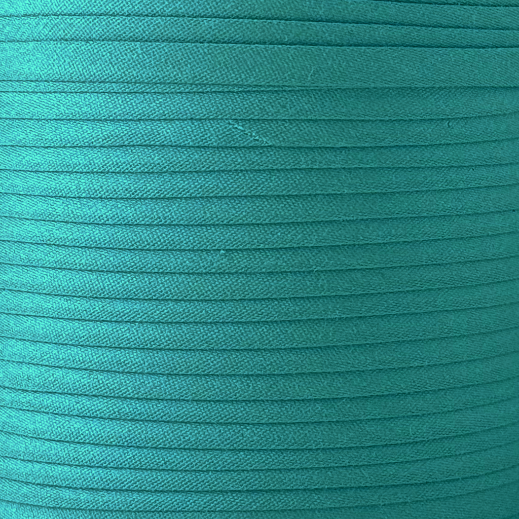 color swatch for the aquarius blue 1/4" double fold bias tape on a spool from Heit's Wholesale bulk sewing supply company