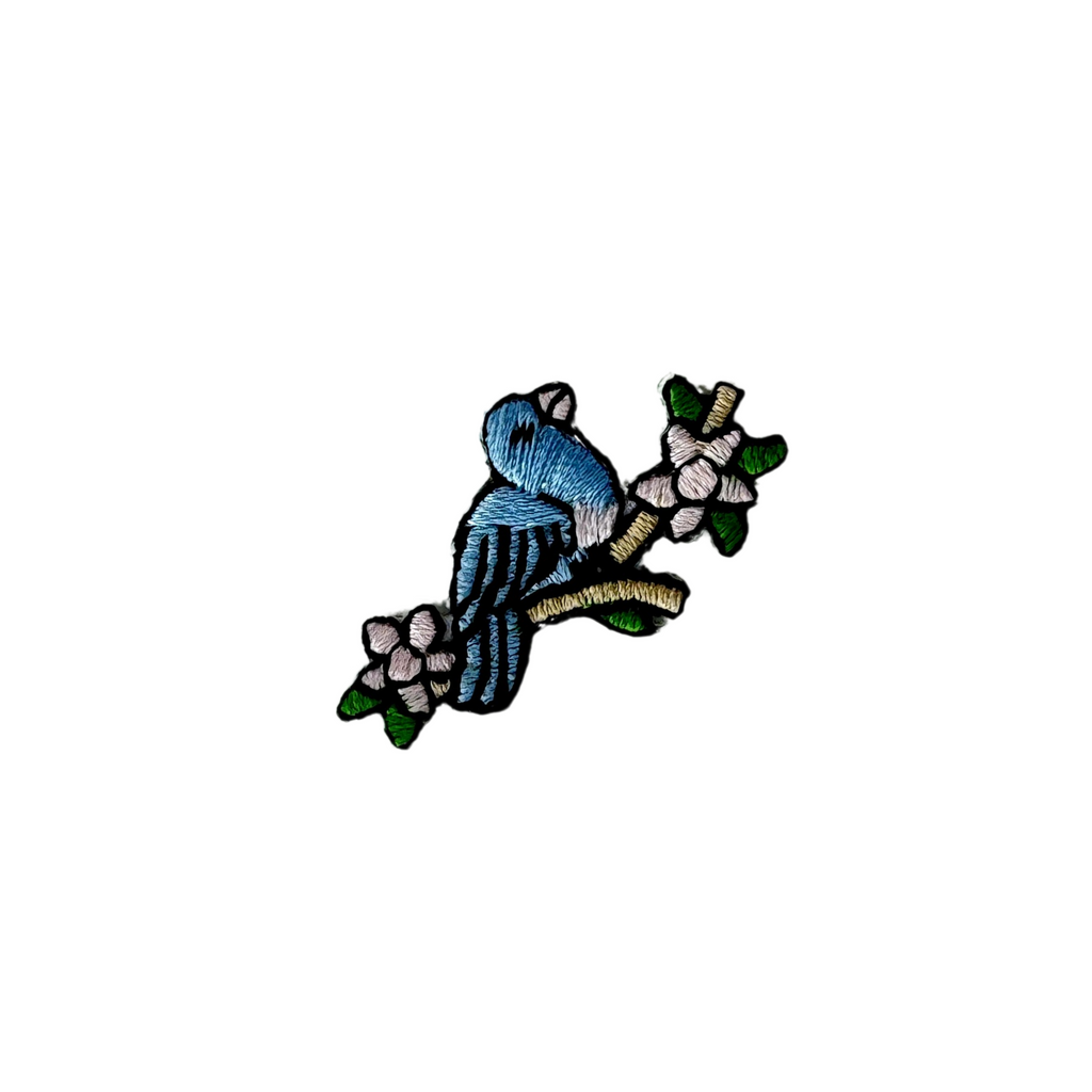 bluebird iron on applique from Heit's Wholesale bulk sewing supply company