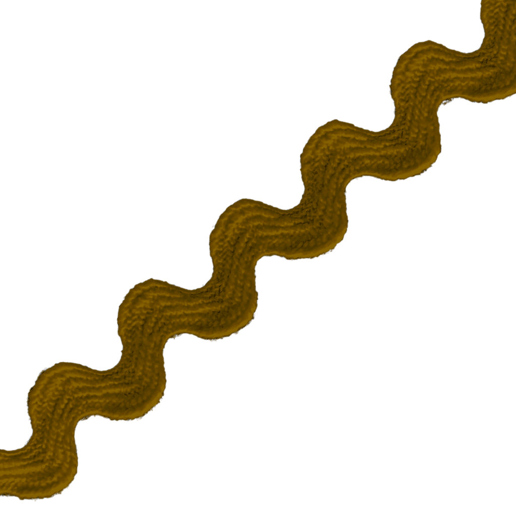 brown 3/8" polyester ric rac from Heit's Wholesale bulk sewing supply company