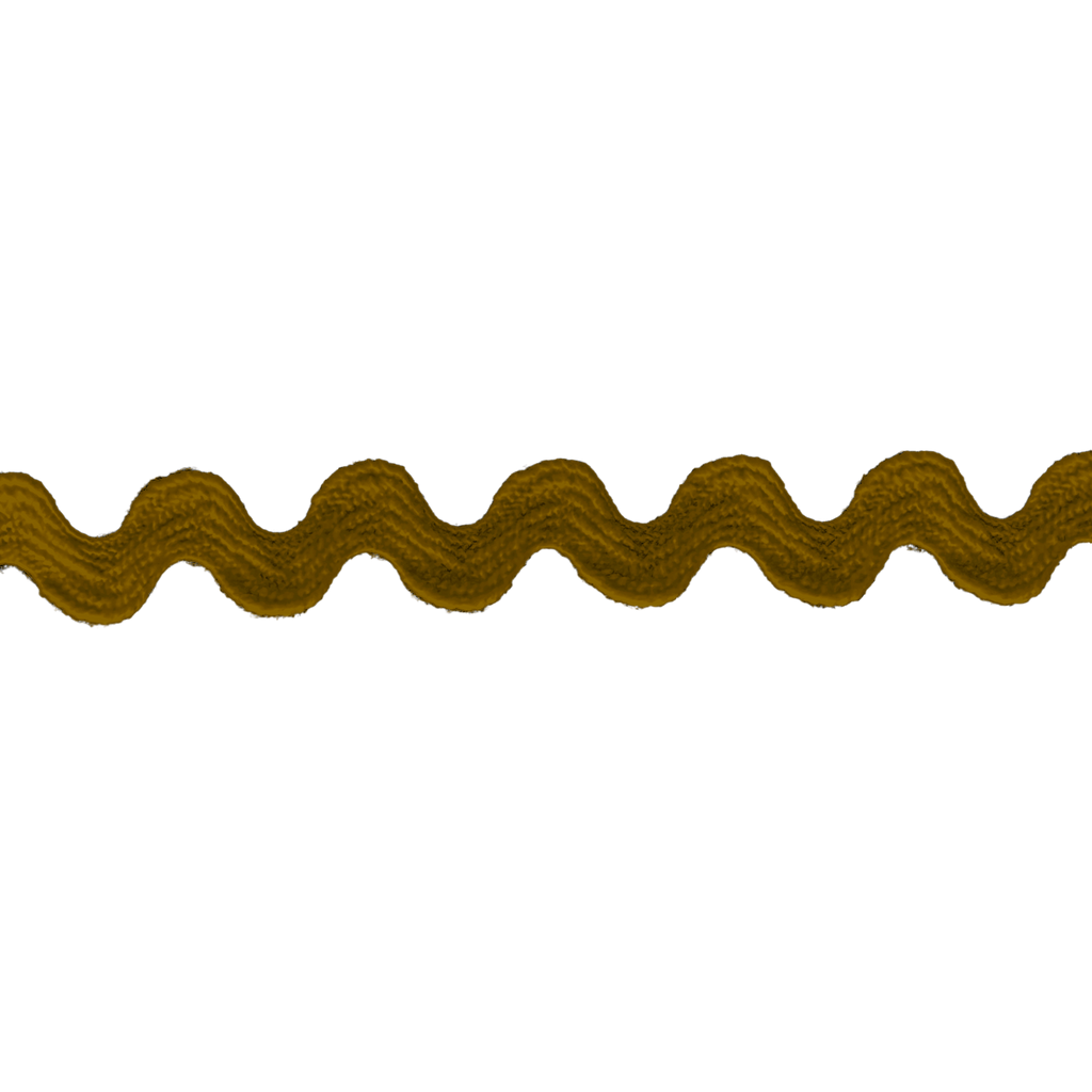 brown 3/8" polyester ric rac from Heit's Wholesale bulk sewing supply company