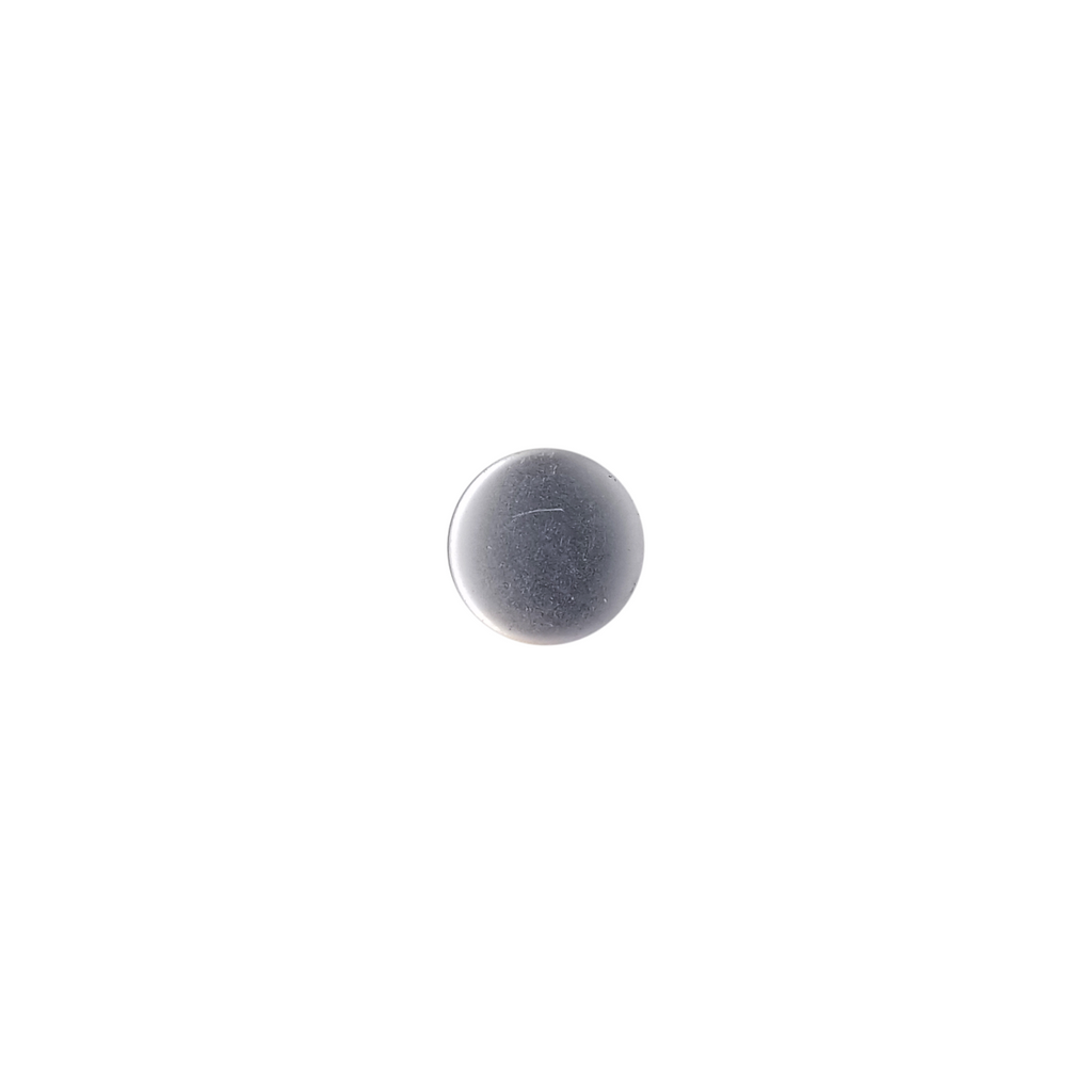 brushed silver size 20 capped gripper snaps from Heit's Wholesale bulk sewing supply company