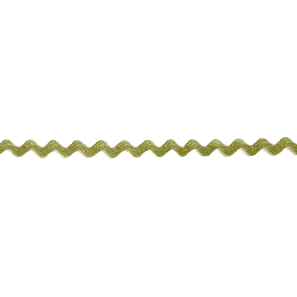 chartreuse 11/64" polyester ric rac from Heit's Wholesale bulk sewing supply company