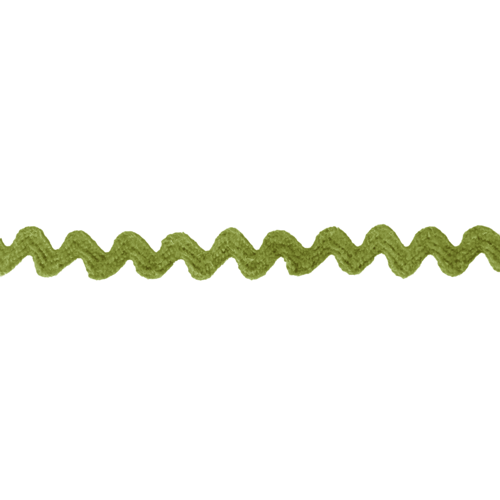 chartreuse 7/32" polyester ric rac from Heit's Wholesale bulk sewing supply company