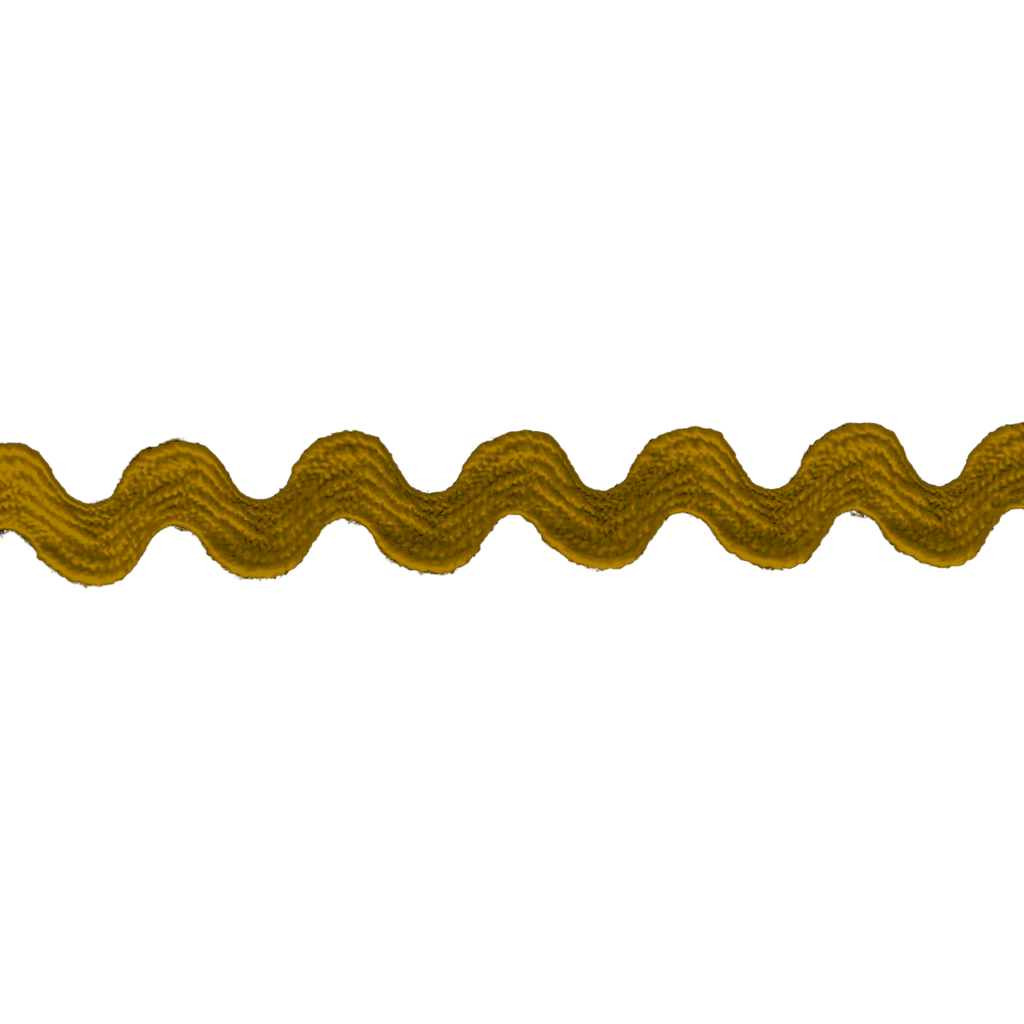 chestnut 3/8" polyester ric rac from Heit's Wholesale bulk sewing supply company