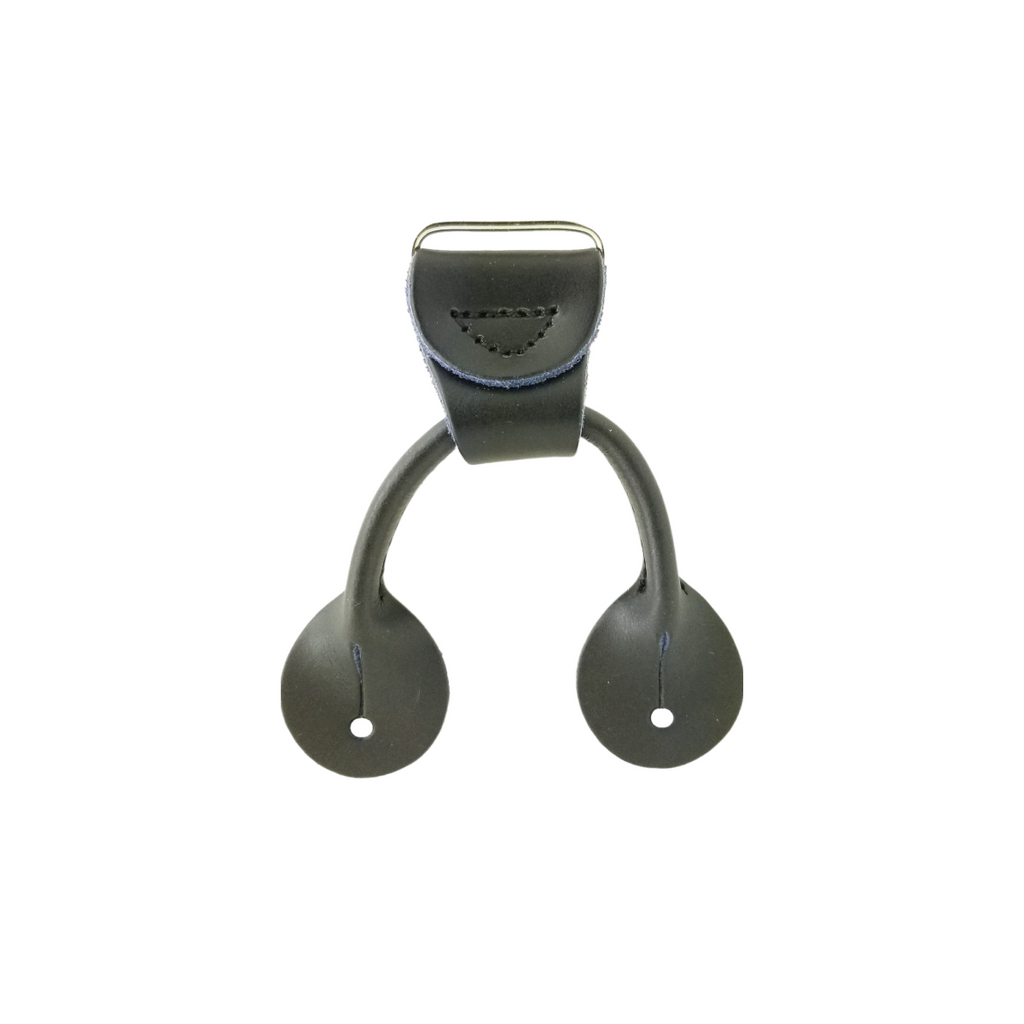 black 1 inch children's double button ends from Heit's Wholesale bulk sewing supply company