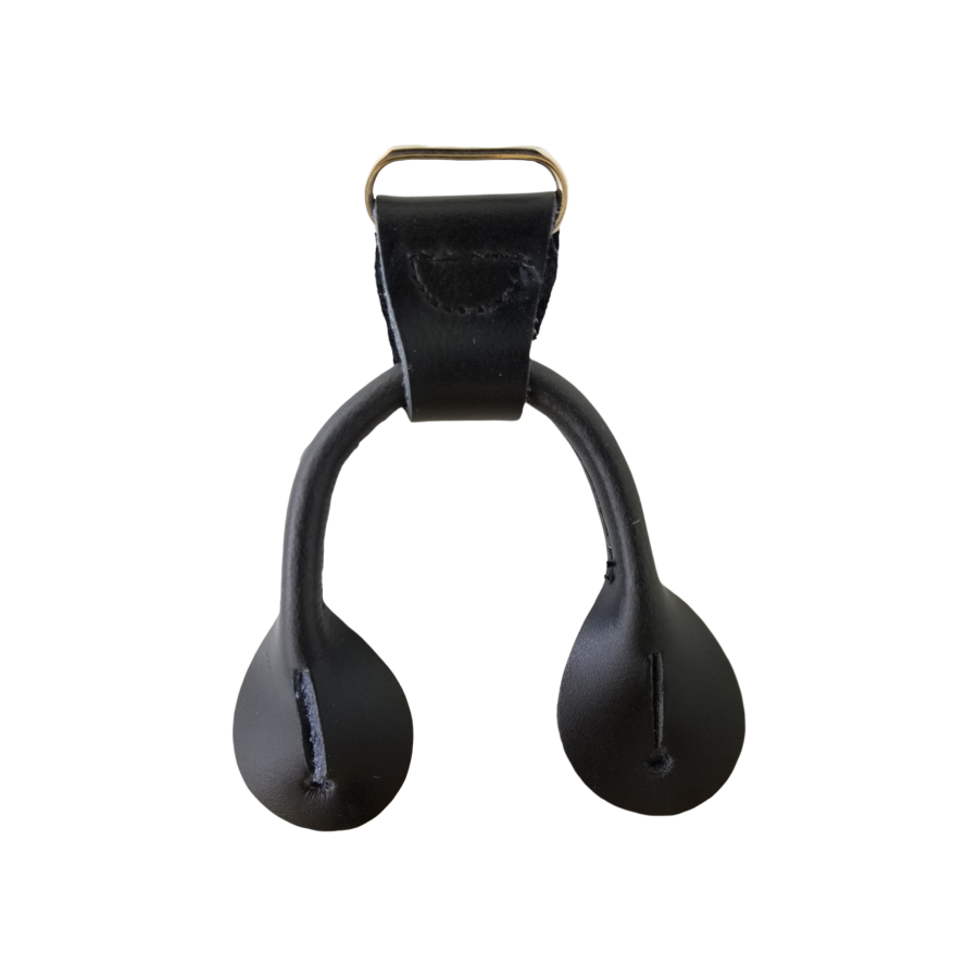 black 3/4" childrens double button ends from Heit's Wholesale bulk sewing supply company
