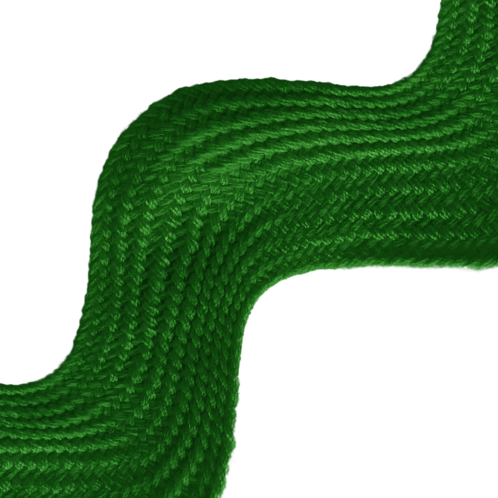 emerald 1+13/32" polyester ric rac from Heit's Wholesale bulk sewing supply company