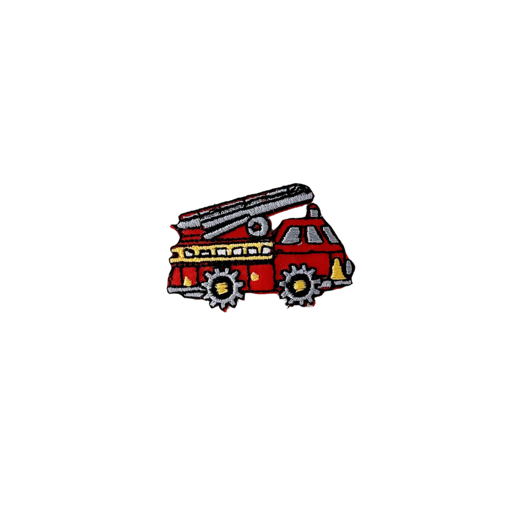 fire engine iron on appliques from Heit's Wholesale bulk sewing supply company
