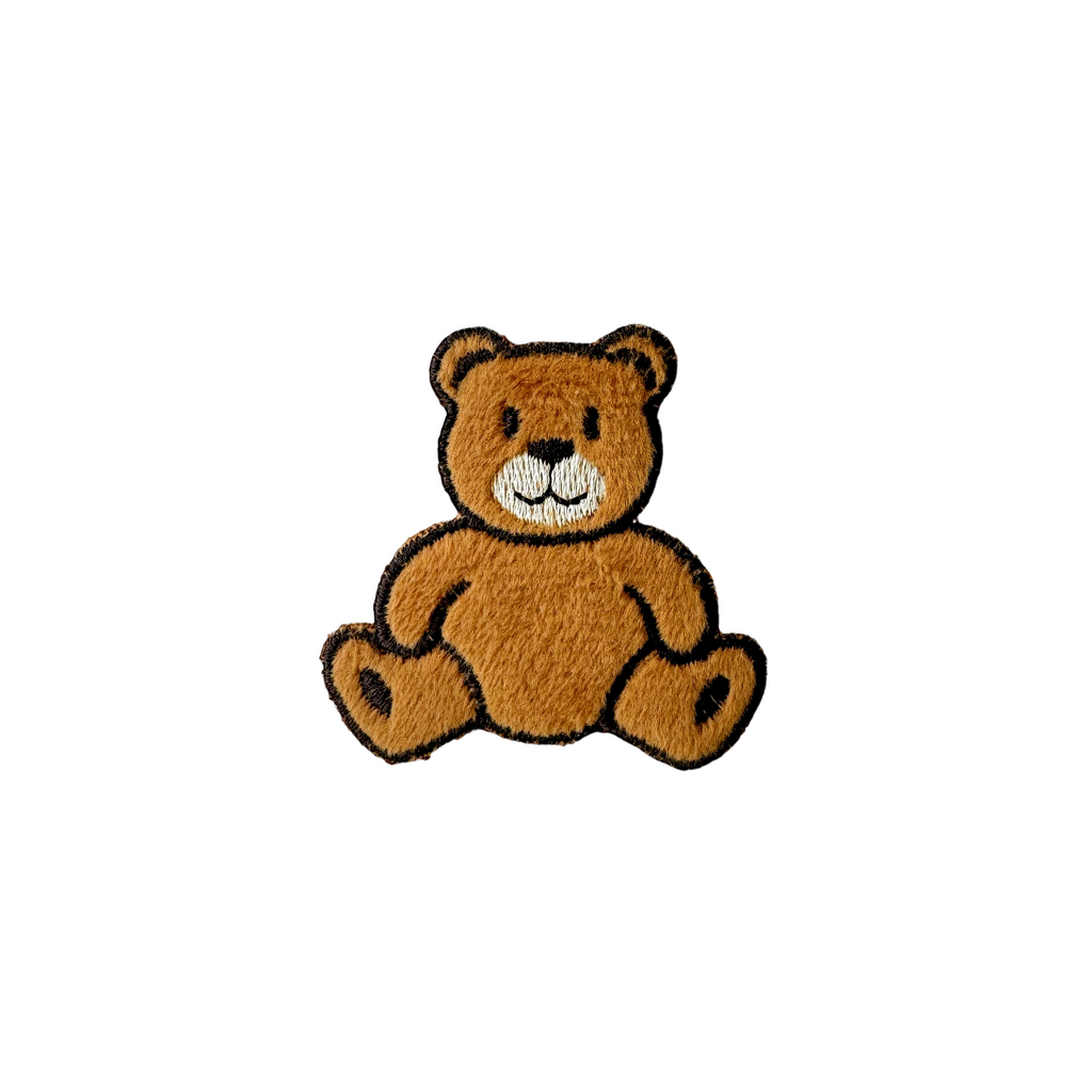 fur bear iron on applique from Heit's Wholesale bulk sewing supply company