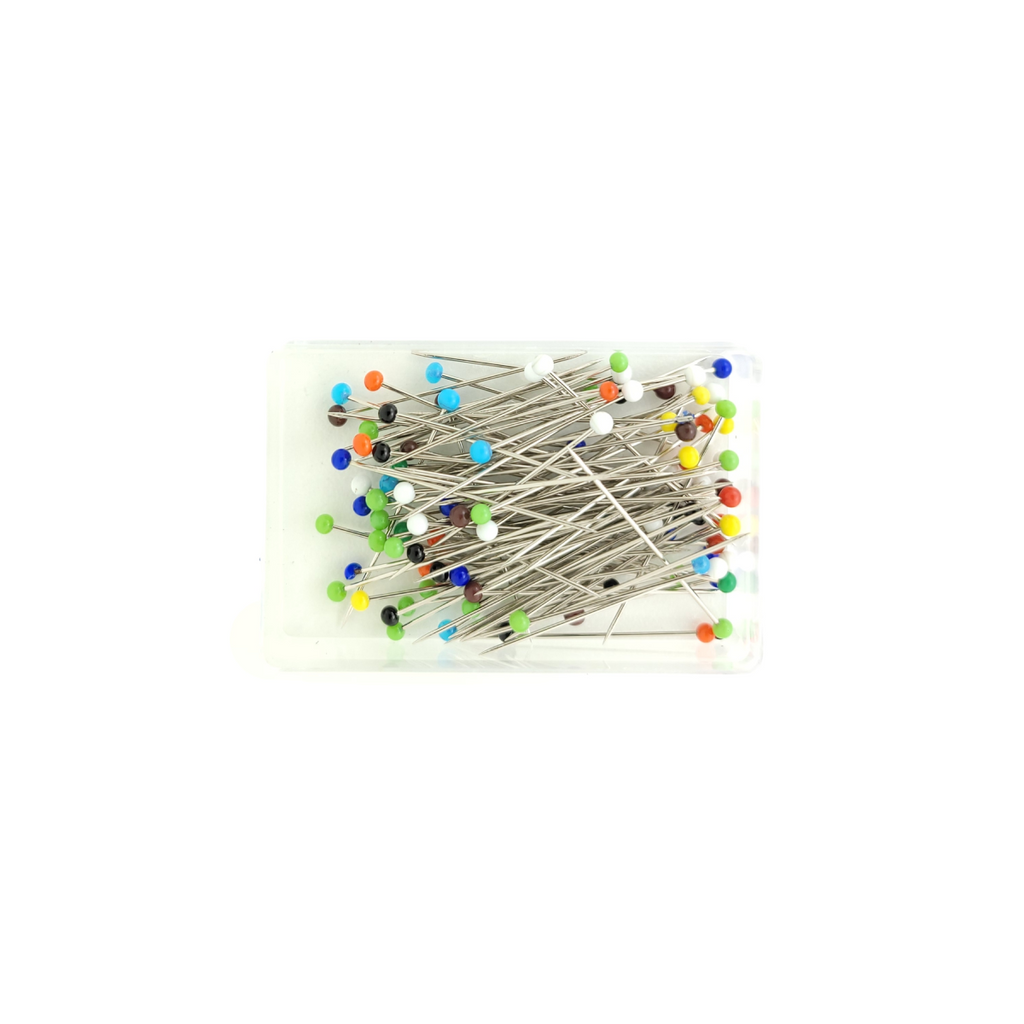 1+1/4" glass head straight pins from Heit's Wholesale bulk sewing supply company