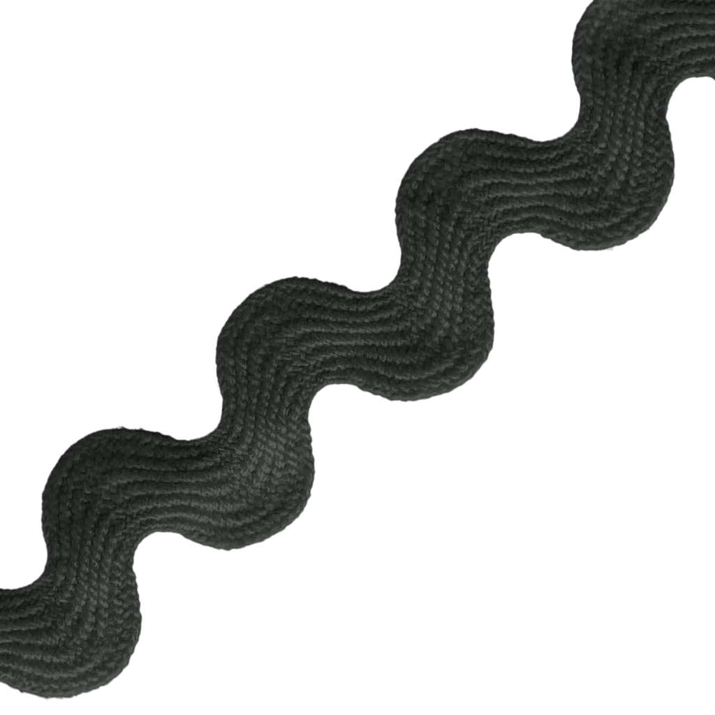 graphite 11/16" polyester ric rac from Heit's Wholesale bulk sewing supply company