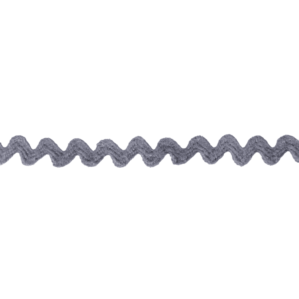 gray 7/32" polyester ric rac from Heit's Wholesale bulk sewing supply company